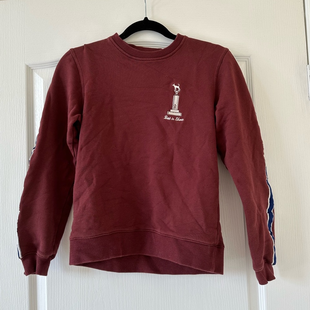 Opening Ceremony Crewneck in Burgundy S